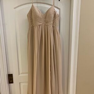 Azazie Women's Wedding Dress in Beige